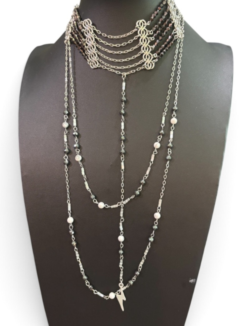 Free People x Ariana OST Lotus Layered Necklace - Picture 2 of 7